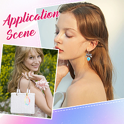 60 шт. акриловые бусины с цветным покрытием AB&nbsp;SACR-SC0001-40