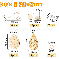 Набор для самостоятельного изготовления сережек-подвесок «наггетс» DIY-BC0004-47