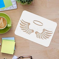 Große wiederverwendbare Zeichenschablonen aus Kunststoff&nbsp;DIY-WH0202-059