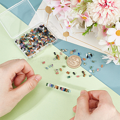 160шт 16 стиля бусины из натуральных смешанных драгоценных камней G-PH0003-17