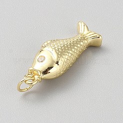 Латунные подвески KK-CJC0024-06B