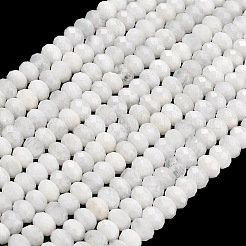 Бусины из натурального радужного лунного камня&nbsp;G-C280-A10-01