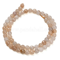 Натуральный розовый авантюрин бисер нитей&nbsp;G-C280-B05-6mm