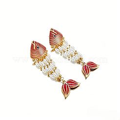 Pendientes de botón esmaltados de acero inoxidable 304&nbsp;WG7B1F6-02