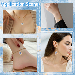 5 шт. 5 стиля эмалированные подвески из нержавеющей стали 304 с IP-покрытием (IP)&nbsp;STAS-BBC0006-64