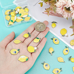 Подвески из сплава эмали 36шт 6 стиля&nbsp;ENAM-SC0002-48