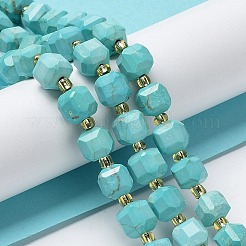 Природные Говлит бисер нитей G-E604-C01