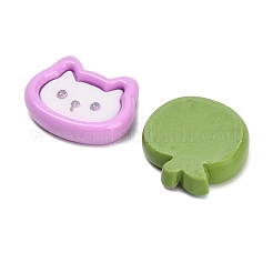 Kawaii-Cabochons aus undurchsichtigem Harz&nbsp;RESI-C074-01