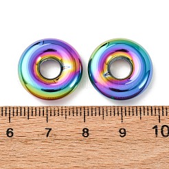 Европейские бусины из нержавеющей стали 304&nbsp;STAS-D383-01B-RC