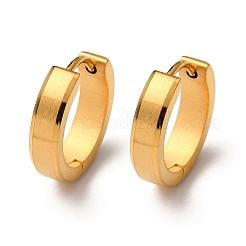 Серьги-кольца из нержавеющей стали 304&nbsp;EJEW-D331-19A-G