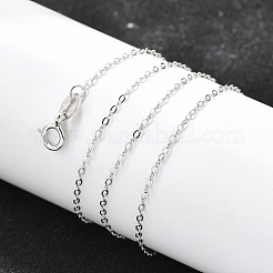 Ожерелья из стерлингового серебра с родиевым покрытием X-STER-M034-32A