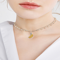 50 шт. Подвески из сплава с эмалью&nbsp;ENAM-LP0002-38