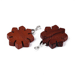 Природные красной яшмы подвески G-T144-12E