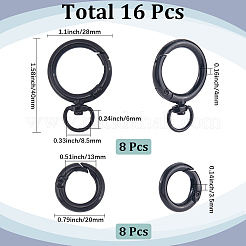8 шт. поворотные застежки из цинкового сплава&nbsp;FIND-SC0012-76B