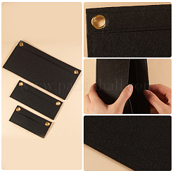 3 Stück 3 Stile Wollfilz Häkeltaschen-Organizer-Einsätze&nbsp;FIND-CN0001-55