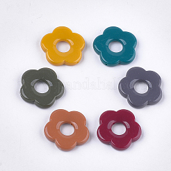 50 шт. Непрозрачные акриловые подвески&nbsp;SACR-SP0001-41