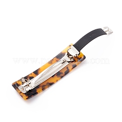 Barrette à cheveux en acétate de cellulose (résine)&nbsp;PHAR-F012-02D
