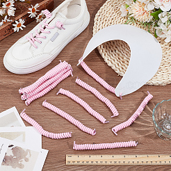 14 шт. шнурки из полиэстера и латекса с пружинами&nbsp;AJEW-OC0014-60B