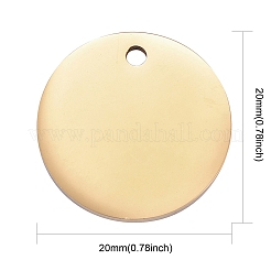 Colgantes de acero inoxidable 304&nbsp;LS-STAS-I140-15B-G