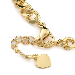 Латунь микро проложить кубические циркониевые браслеты BJEW-K261-06G