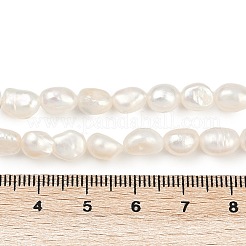 Нити из натурального культивированного пресноводного жемчуга&nbsp;PEAR-P064-20A-04A-02