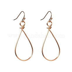 Set di orecchini pendenti in ottone con filo metallico&nbsp;EJEW-JE04668
