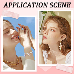 112шт 14 цвета прозрачные бусины лэмпворк ручной работы&nbsp;LAMP-SC0001-32