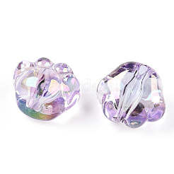 Прозрачные акриловые бусины TACR-P004-01