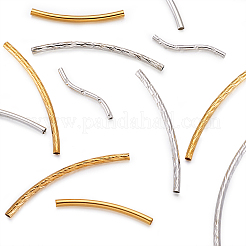 Бисера латунной трубки KK-KS0001-01