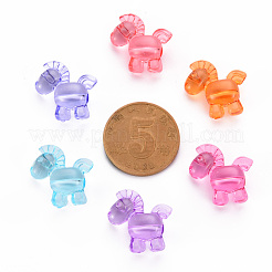 Прозрачные акриловые бусины TACR-S154-47B