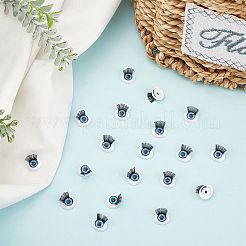 50 пара 4d abs кукла ремесло мультфильм подвижный глаз DIY-NB0006-33