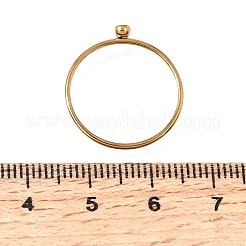 Anelli da donna in acciaio inossidabile 304 con strass&nbsp;SA-CBAB767-26B-G