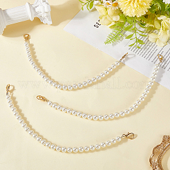 3 шт. пластиковые круглые бусины для сумок с имитацией жемчуга&nbsp;PURS-CN0001-03