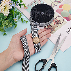 9.6~10 ярд полиэстеровой саржевой ленты OCOR-PH0001-91A