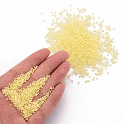 12/0 Jadeglasimitatperlen&nbsp;SEED-S049-A-025