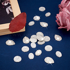 150 шт. 3 стиля кабошонов из друзовой смолы RESI-CW0001-16