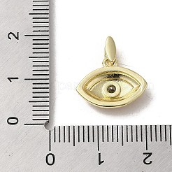 Charms del esmalte de bronce&nbsp;KK-E092-10G-02