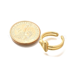 Кольца-манжеты для женщин из латуни с покрытием стойки&nbsp;RJEW-C117-03G