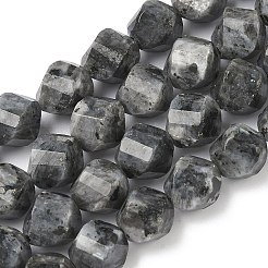 Натуральные нити бус из ларвикита&nbsp;G-C267-B24