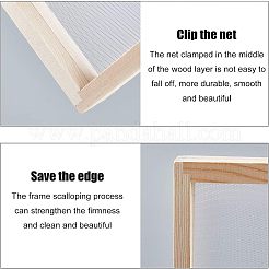 Fabrication de papier en bois&nbsp;DIY-WH0171-46B