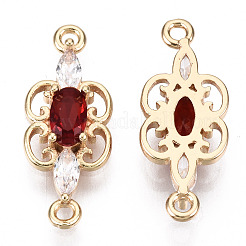 Connettori in ottone micro pavimentato in zirconia cubica&nbsp;X-KK-R111-008-A02