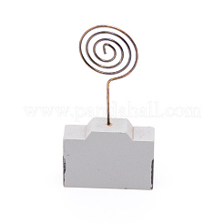 Tarjetero de madera&nbsp;DJEW-WH0007-18