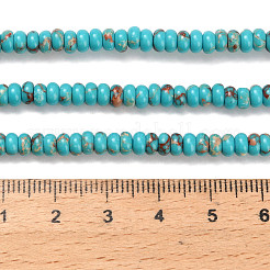 Синтетические имперские нитки из бисера яшмы&nbsp;G-Z110-B04-2x4mm-07