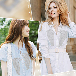 Полиэфирное кружево для украшения одежды&nbsp;FIND-WH20040-11B