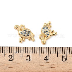 Латунные микро проложить кубического циркония подвески&nbsp;X1-KK-C099-01G-G