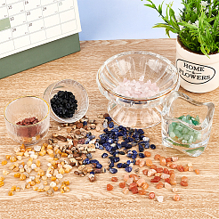 144 г бусины из натуральных и синтетических драгоценных камней в двух стилях G-NB0002-62