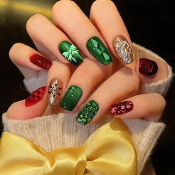 Plantillas de arte de uñas diy de acero inoxidable&nbsp;MRMJ-WH0098-052