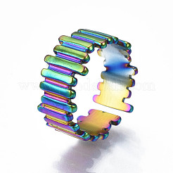 Ионное покрытие (IP) манжетное кольцо из нержавеющей стали 304&nbsp;RJEW-S405-142