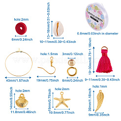 Сделай сам серьги&nbsp;DIY-TA0002-77