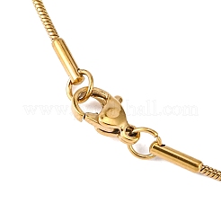 Ожерелья из змеиных цепей из нержавеющей стали 304&nbsp;STAS-O057-21